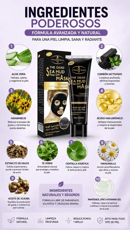 Mascarilla Gold Black Puntos Negros - ULTIMAS 7 UNIDADES